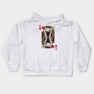 King of Hearts Kids Hoodie